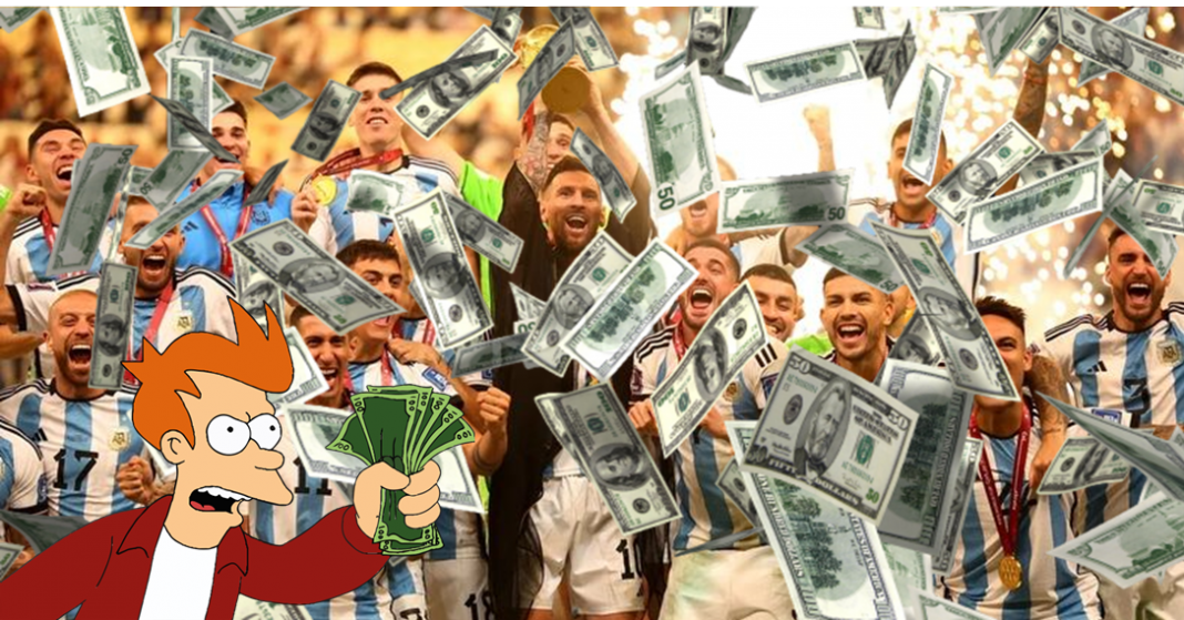 Todos estos millones le dará la FIFA a la Selección de Argentina