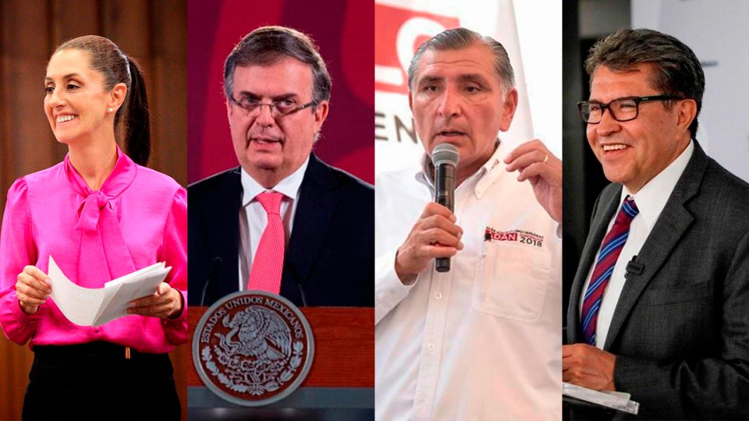 Pasarela de aspirantes presidenciales de la 4T en Cámara de Diputados
