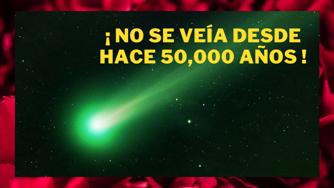 Se acerca a la tierra un extraño cometa verde