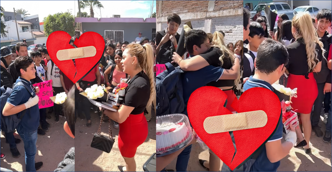 ¿Miss quiere ser mi novia? Chavito se le declara a su maestra