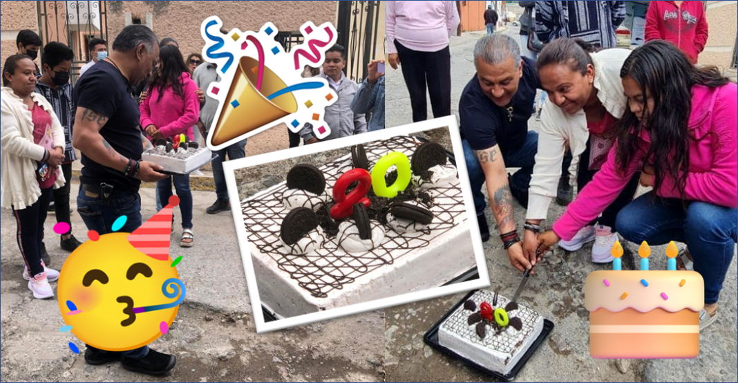 !Awwww¡ Le llevan pastel y mañanitas a bache que cumple 20 años