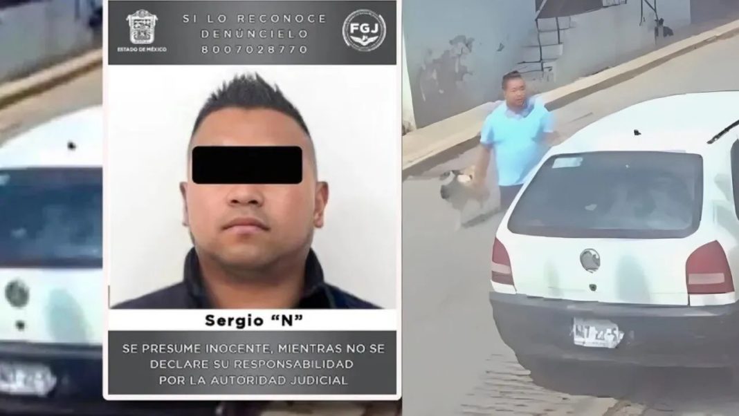 Detienen a Sergio «N», el hombre que lanzó a un perro al aceite