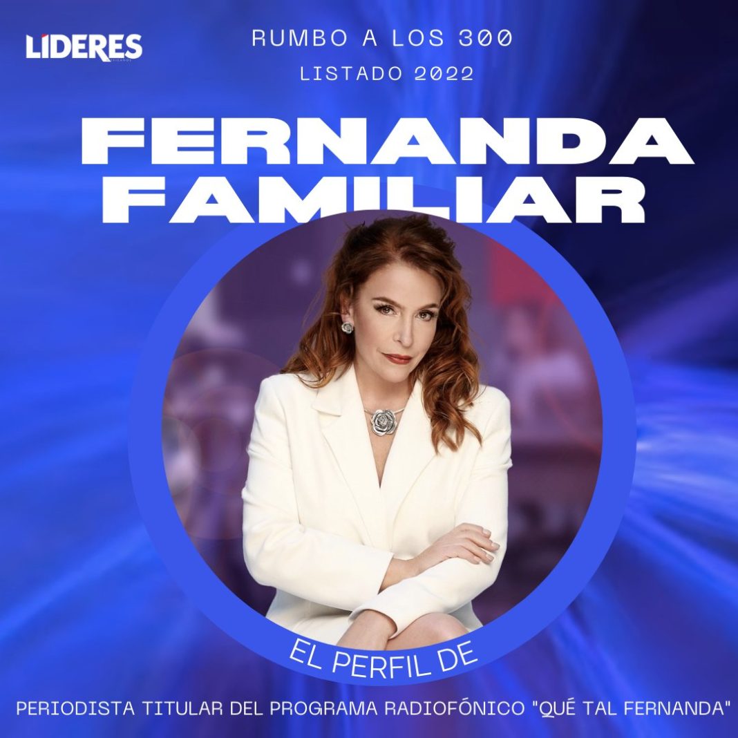 Líderes Mexicanos reconoce a Fernanda Familiar por ser la primera socia honoraria del Club Rotario del Valle Monterrey