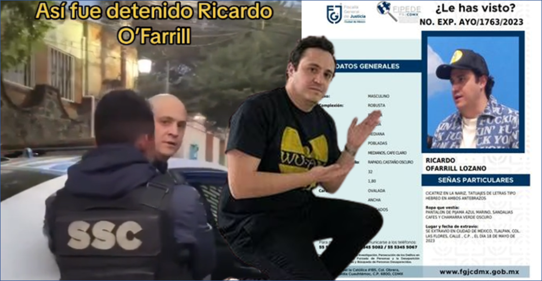 Ricardo O’Farrill está Hidalgo, la fiscalía se traslada a buscarlo