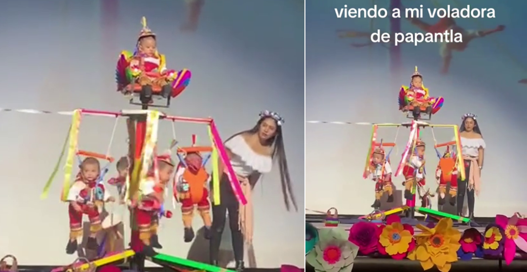 ¡Lo más tierno que verás hoy! Los bebés voladores de Papantla